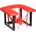 Master Series Face Rider Queening Chair Red