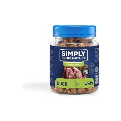 SIMPLY FROM NATURE Smart Bites Kachní tréninkové pamlsky 130 g