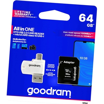 Goodram microSDXC 64 GB M1AA-0640R12