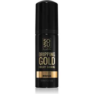 Dripping Gold Luxury Tanning Mousse Ultra Dark автобронзант-мус за интензивен загар 150ml