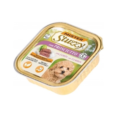Stuzzy Mister Stuzzy Dog With Ham - Пастет за израснали кучета с шунка, 150 гр