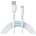 BWOO Кабел usb / usb-c, 3a, 2 метра, бял - bwoo