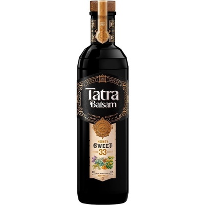 GAS Familia Tatra balsam HONEY SWEET 33% 0,7 l (čistá fľaša)