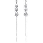 Silenti Jewelry Сребърни обеци "Живопис