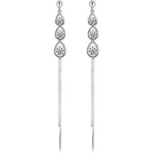 Silenti Jewelry Сребърни обеци "Живопис