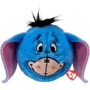 TY Toys Плюшена отскачаща топка TY Toys Beanie Bouncers - Winnie the Pooh, Eeyore, 8 cm (TY83116) - ozone