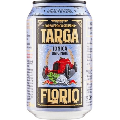Targa Florio Tonica Originale sýtený nealkoholický nápoj 330 ml