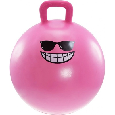 Lifefit Dětský skákací míč JUMPING BALL 55 cm růžový