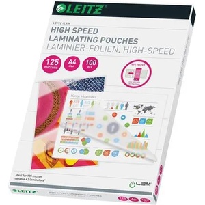 LEITZ 74300002 МЕЛОГРАФСКИ ФОЛДЕР, 125 МИКРОНА, A4, СВЕТЪЛ (74300002)