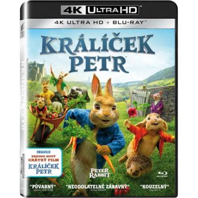 Bontonfilm a. s Зайчето Питър - 2Blu-ray (4K Ultra HD + Blu-ray) (022394)
