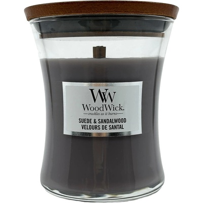 WoodWick Suede & Sandalwood 85 g