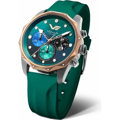 Vostok Europe JS20/125E752 Zelený silikonový řemínek navíc