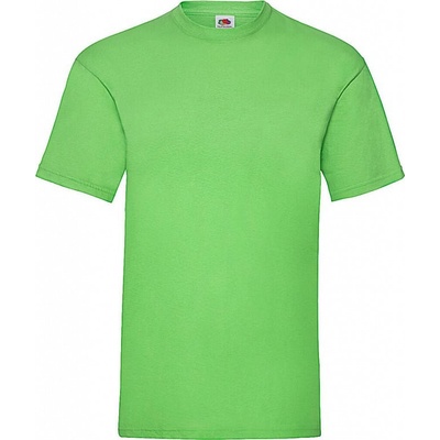 Fruit of the Loom tričko Valueweight Tee limetková