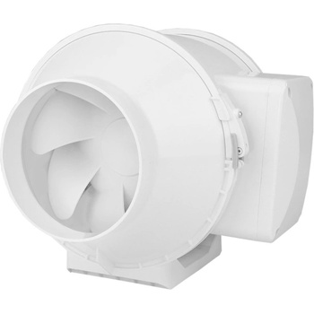 Image 1 of Dalap Пластмасов аксиален тръбен вентилатор с превключвател на скоростта и по-висока мощност Ø 125 мм (3179)
