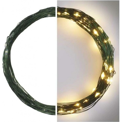 Emos D3AW04 LED nano řetěz zelený teplá bílá 7,5m