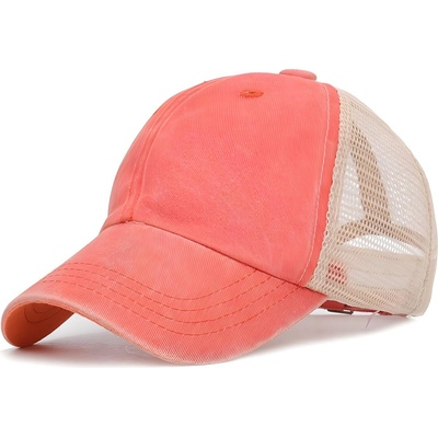 HARAHU Шапка с козирка ea-16009 - Червено kp16009 (ea-16009)