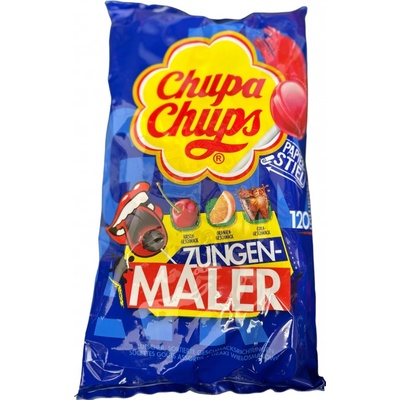 Chupa Chups Zungen-Maler lízátka 120ks 1440 g