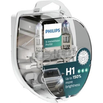 Philips X-tremeVision PRO150 +150% H1 12V 55W 12258XVPS2 Кутия (2768)