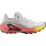 Salomon Дамски маратонки Salomon Women's Genesis 2 Trail running shoes - Gray Violet / Safety Yellow / Neon Flame - размер 38 2/3 (EU) (122-1528-0115)