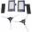 VHBW Комплект аксесоари за Rowenta Smart Force Extreme, ZR710101 (888102942)