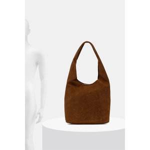 Calvin Klein Шопинг чанта дамска от велур (LV04F3597G)