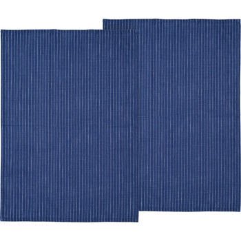 Södahl Малки кухненски кърпи Line Organic 50 x 70 см сини 2 бр (33544)