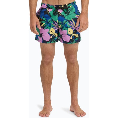 Quiksilver Мъжки бански шорти Quiksilver Everyday Printed Volley 15 dark navy interact floral