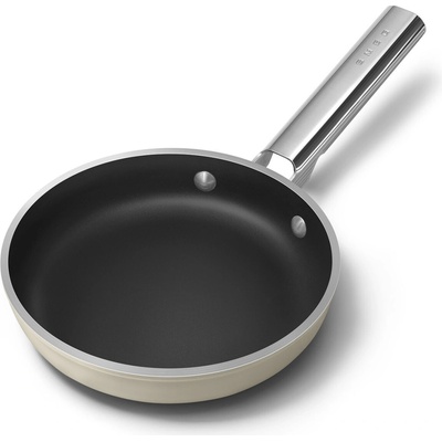 Smeg Pánev s keramickým nepřilnavým povrchem ∅ 20 cm matná krémová FPF2002CRM