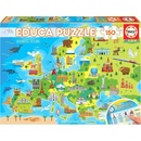 EDUCA Mapa Evropy 150 dielov