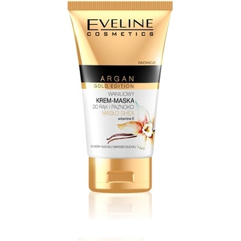 Eveline Cosmetics Spa Professional Vanilkový krém - maska na ruce a nehty s bambuckým máslem 50 ml