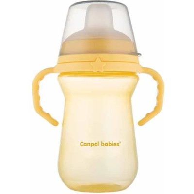 Canpol babies Неразливаща се чаша Canpol - 250 ml, жълта (56/615_yel)