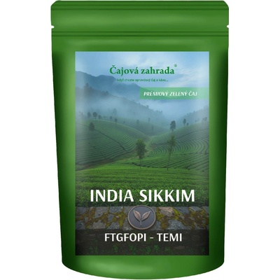 Čajová zahrada India Sikkim Temi Green zelený čaj 60 g