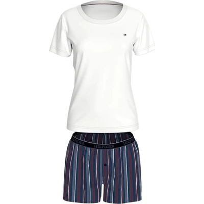 Tommy Hilfiger UW0UW05554 dámské krátké bílo modré