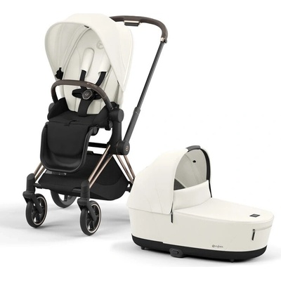 CYBEX kombinovaný Priam 4.0 Rosegold Off White Platinum 2023