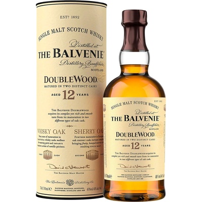 The Balvenie Double Wood Single Malt 12y 40% 0,7 l (tuba)