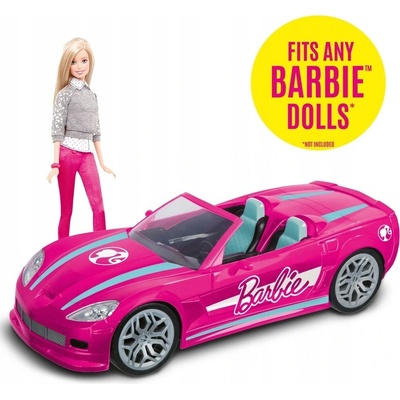 Mondo Motors Barbie RC auto snů konvertibilní auto – Zboží Mobilmania