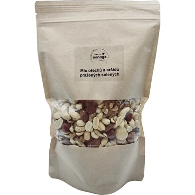 NONAGE Mix orechov a arašidov pražených solených 750 g