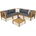 Garden Point Градински мебели Brunei Corner 5 Garden Point акация (GAP354-COR5)