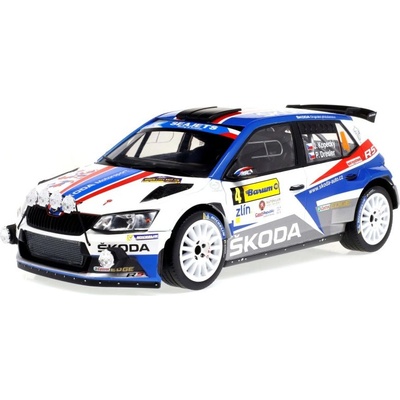 FOX18 Škoda Fabia R5 No.4 Barum Rally 2018 1:18