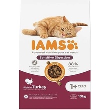 IAMS Cat Adult Sensitive Digestion Turkey 10 kg