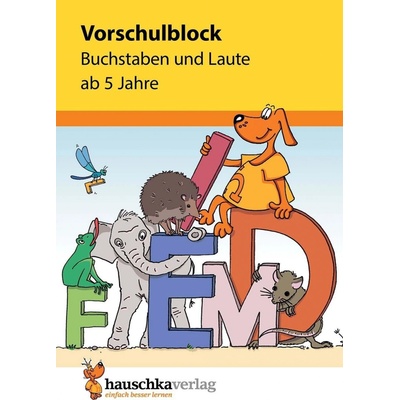 Vorschulblock - Buchstaben und Laute ab 5 JahrePaperback