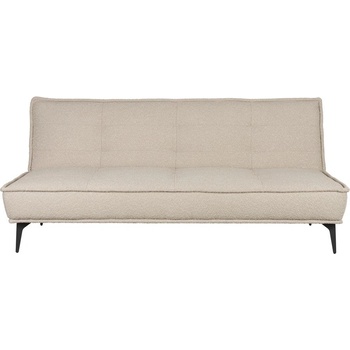 White Label Living Бежов сгъваем диван от букле 184 cm Cielke - White Label (1000318)