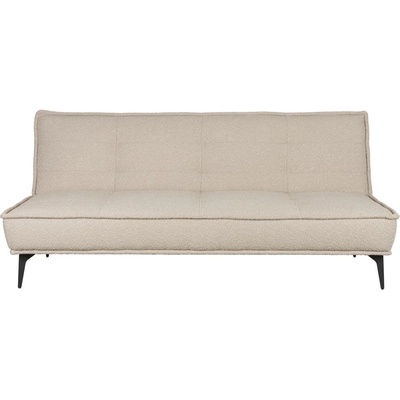 White Label Living Бежов сгъваем диван от букле 184 cm Cielke - White Label (1000318)