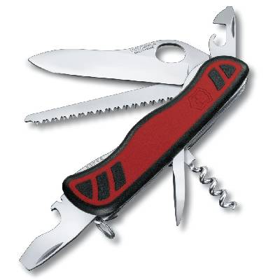 Victorinox Forester M Grip, 111 mm, red/black 0.8361.MC