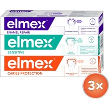 Elmex Mix 3 × 75 ml