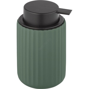 WENKO 24807100 - Дозатор за течен сапун BELLUNO 8x13, 5 cm зелен/черен (WE0014)