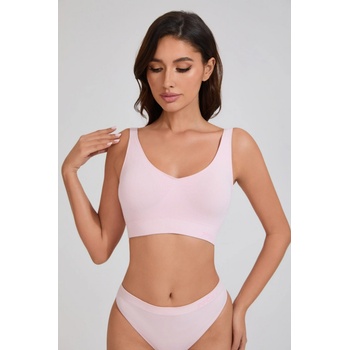 SmoothLine Ráno stvorenia Ružová Podprsenka