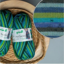 Gründl Hot Socks Color Barva: 404 - Aqua