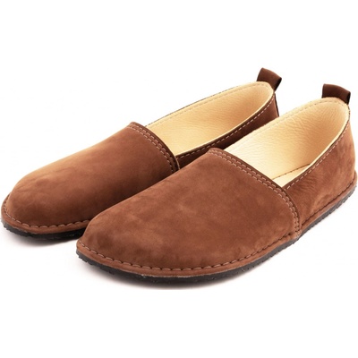 BotyLuks Barefoot mokasíny Fuego rezavé