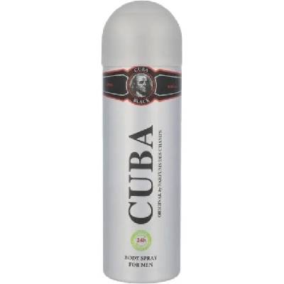 Cuba Black deo spray 200 ml
